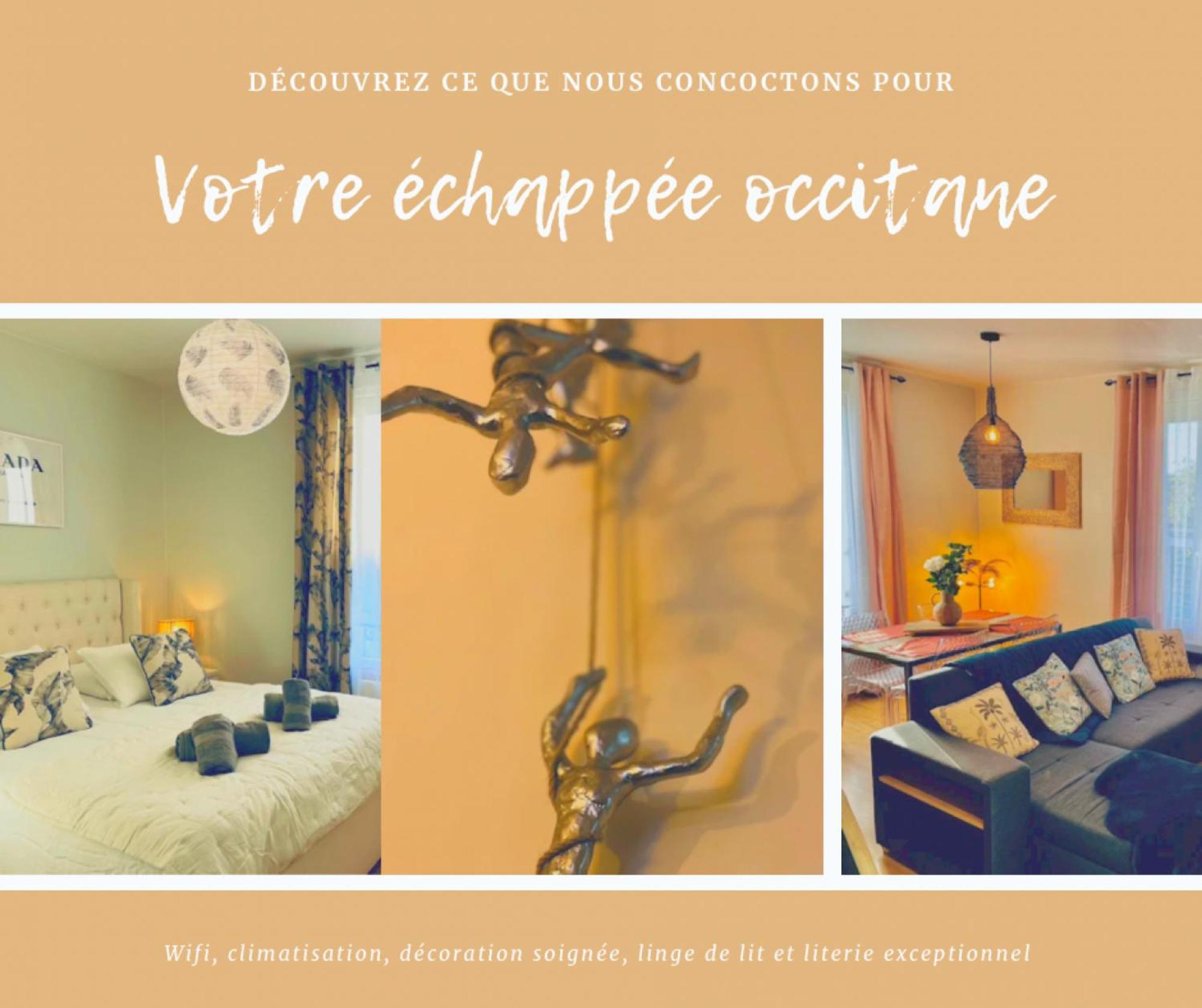 L'Echappee Occitane - Harmonie Et Douceur De Vivre - Clim Apartment Montauban Exterior foto